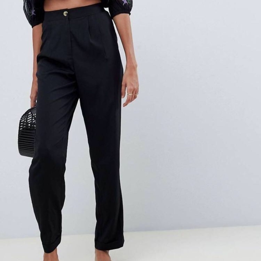 High Waisted Trousers